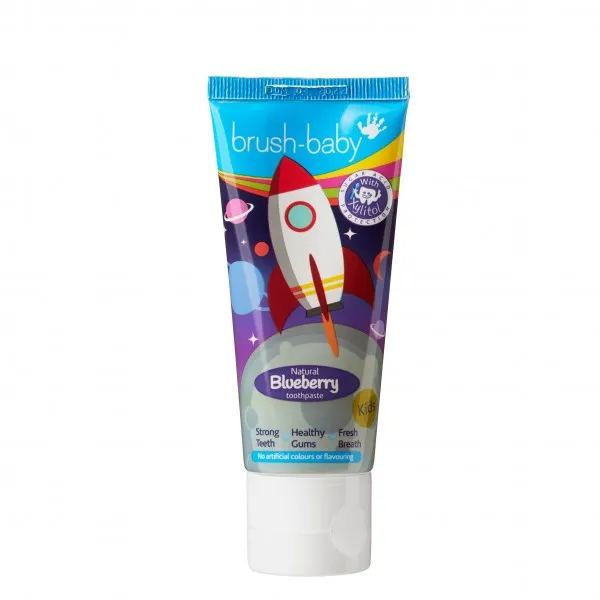 Зубна паста Rocket Blueberry (3+), (Brush-baby) — Photo 3