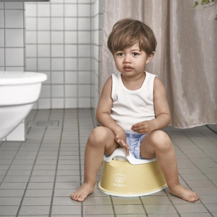 Горщик Смарт (Smart Potty), блідо-жовтий/білий — Photo 3