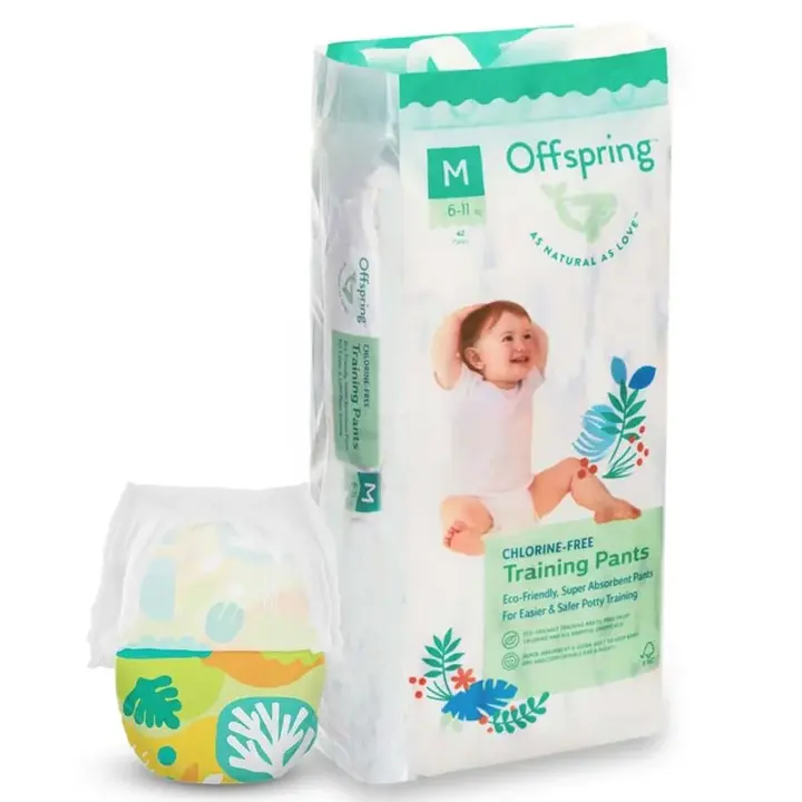 Підгузки-трусики Offspring® розмір M, 6-11 кг, 42 шт, Ліс — Photo 8