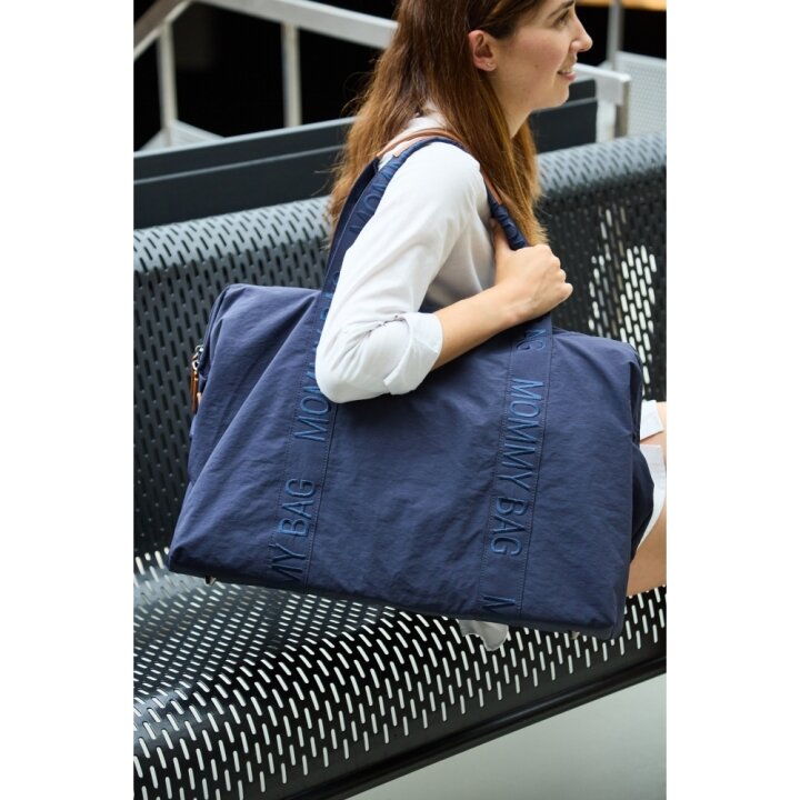 Сумка Childhome Mommy bag Signature navy — Photo 38