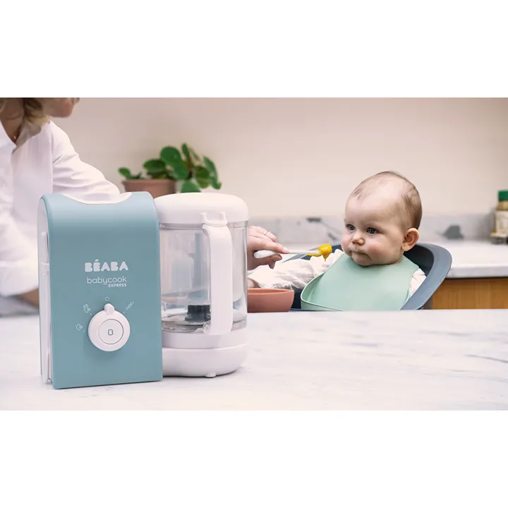 Пароварка - блендер Beaba Babycook Express синій, арт. 916303 — Photo 28