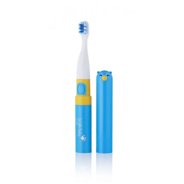 Електрична зубна щітка Go-Kidz Electric Travel Toothbrush - Blue, (Brush-baby) — Photo 6
