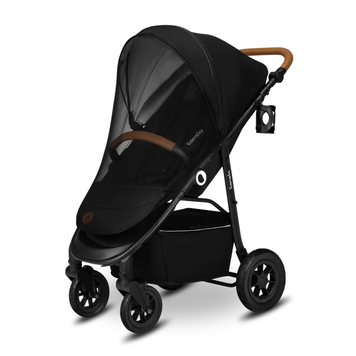 Прогулянкова коляска Lionelo NATT BLACK ONYX — Photo 4