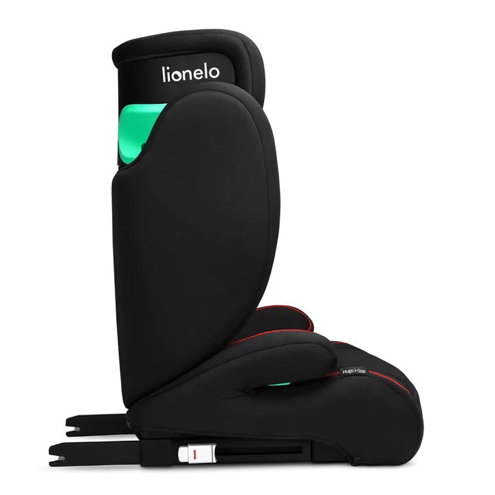 Дитяче автокрісло Lionelo HUGO I-SIZE SPOTY BLACK RED — Photo 11