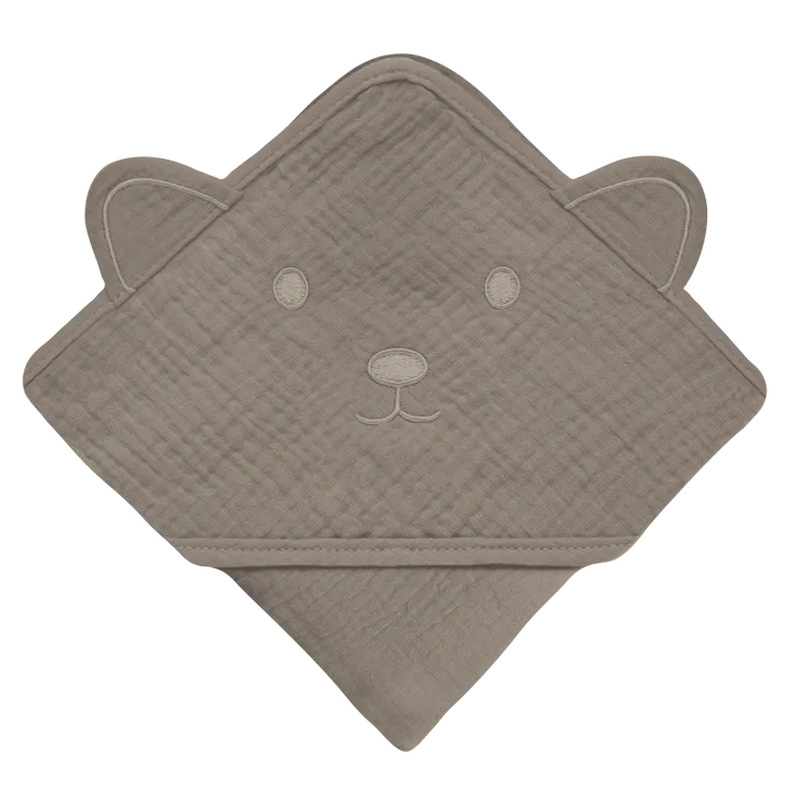 Рушник Lionelo MUSLIN HOODED TOWEL BEIGE CAPUCCINO — Photo 3