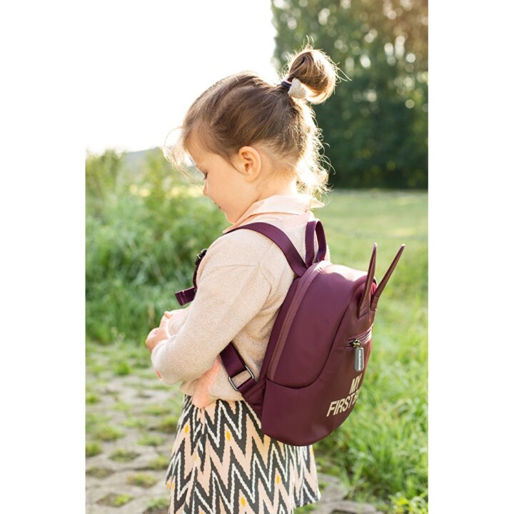 Рюкзак дитячий Childhome My first bag aubergine — Photo 23