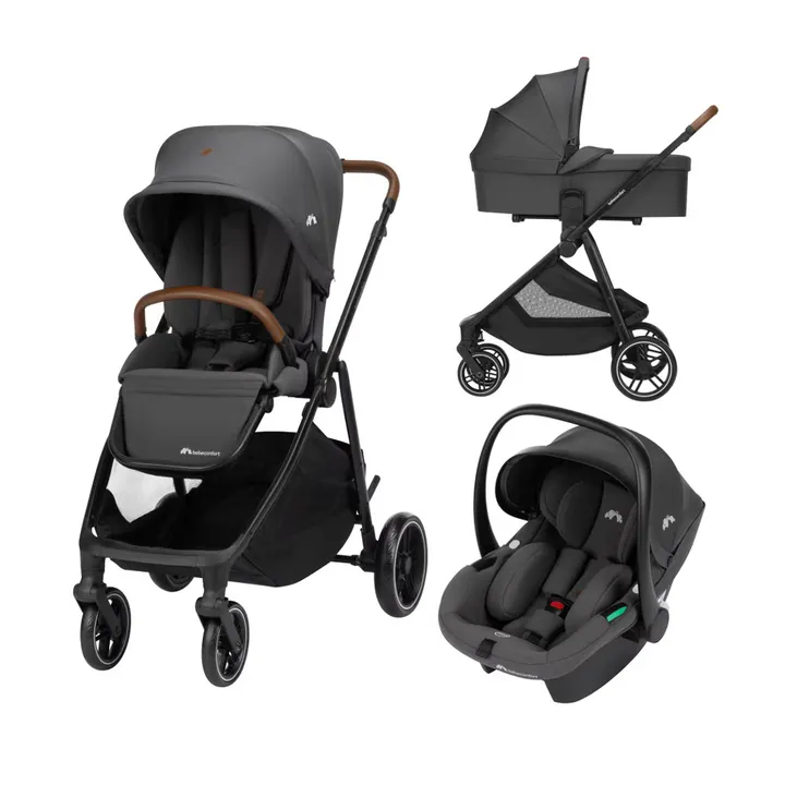 Коляска BEBE CONFORT LUVIA TRIO Mineral Graphite — Photo 7