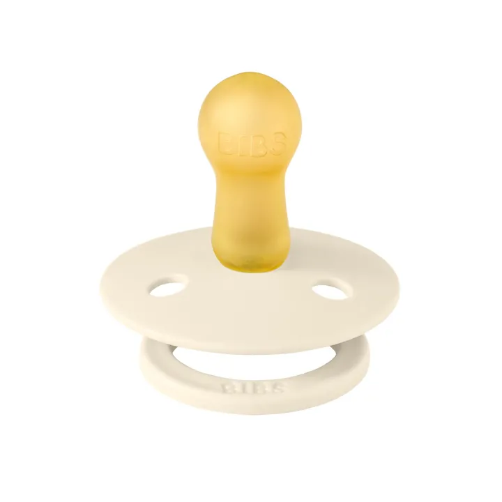 Пустушка Studio Colour Latex Round (кругла) Bumblebee – Ivory 6-18 міс. — Photo 5