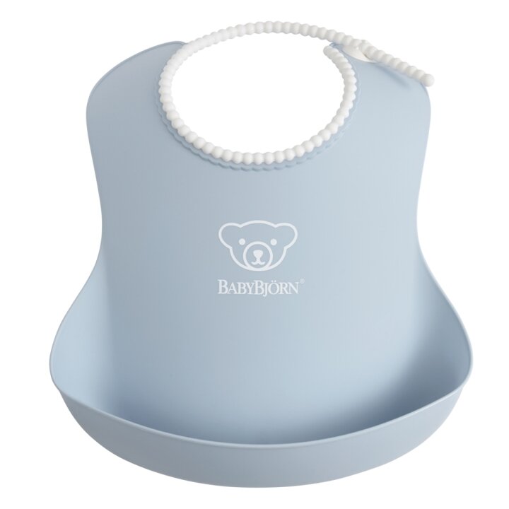 Слинявчик м&#039;який Baby Bib Powder Blue — Photo 4