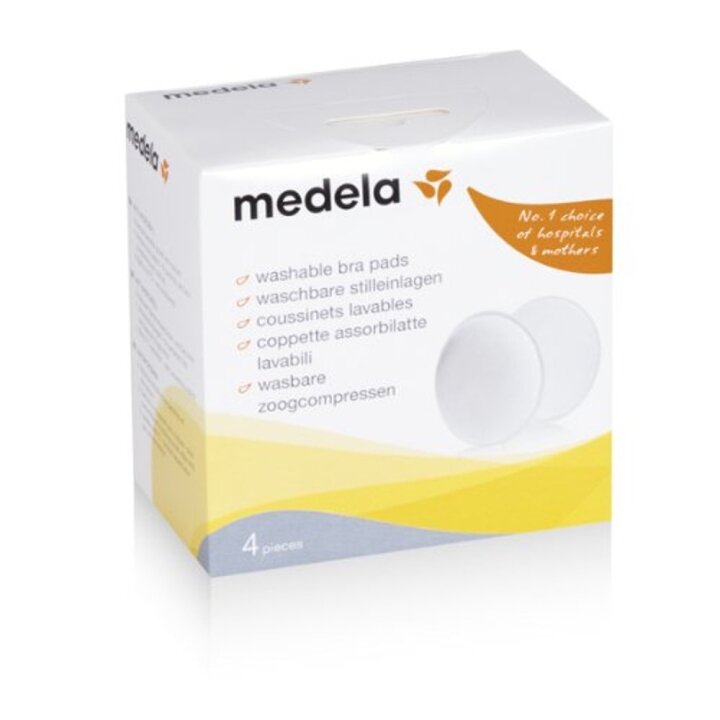 Багаторазові лактаційні прокладки (Washable Bra Pads), 4шт. Medela — Photo 3