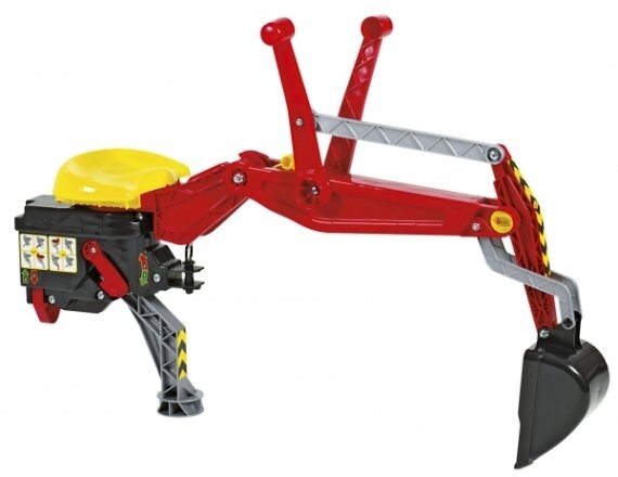 Ковш екскаваторний Rolly Toys rollyBackhoe червоний