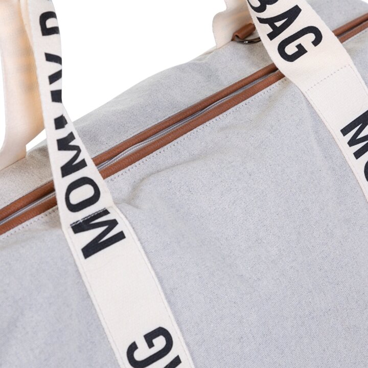 Сумка Childhome Mommy bag Signature canvas off white — Photo 58