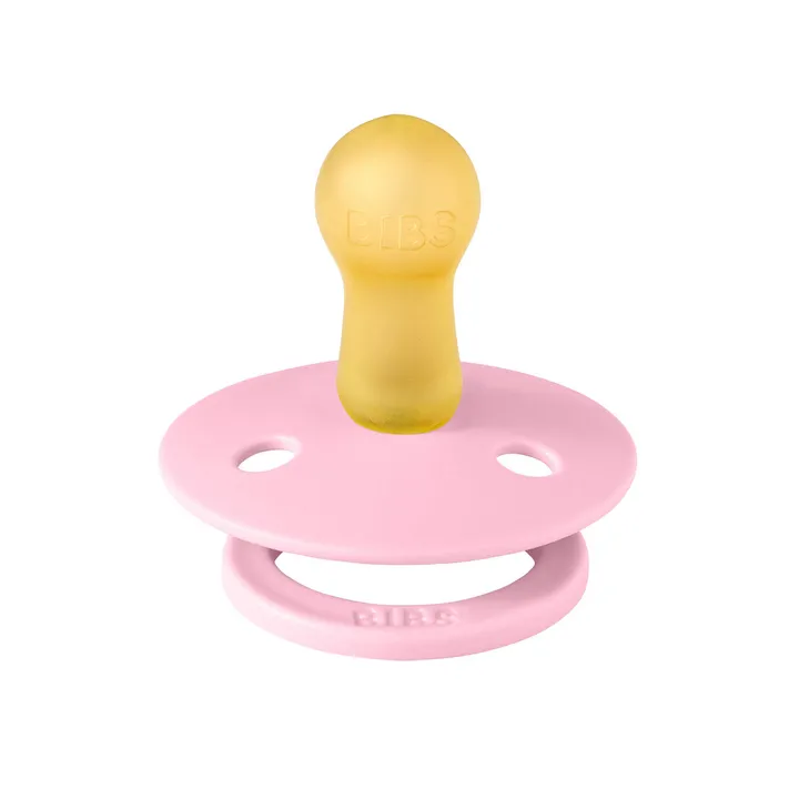 Пустушка BIBS x Moomins Colour Latex Round (кругла) Dreaming – Baby Pink (6-18 міс) — Photo 6