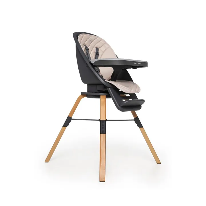 Стільчик для годування Muuvo Choc2 Beige — Photo 11