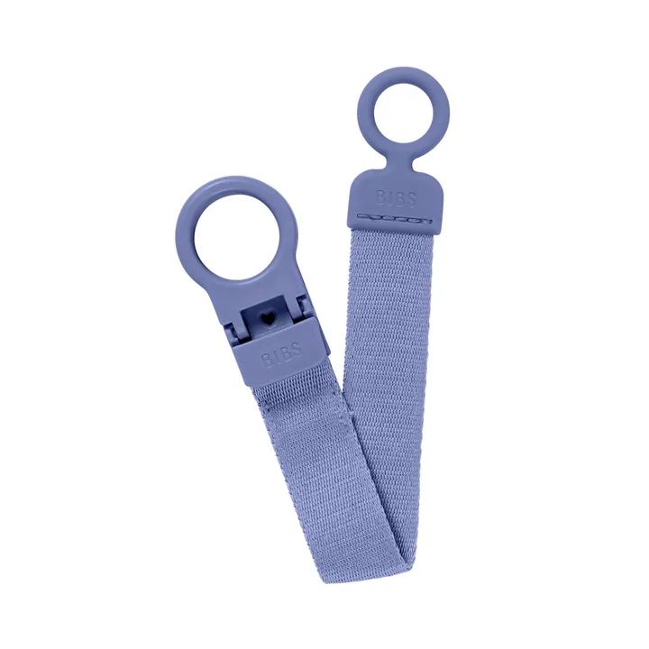 Тримач-стрічка для пустушки з петлею BIBS Pacifier Clip Loop Peri — Photo 16