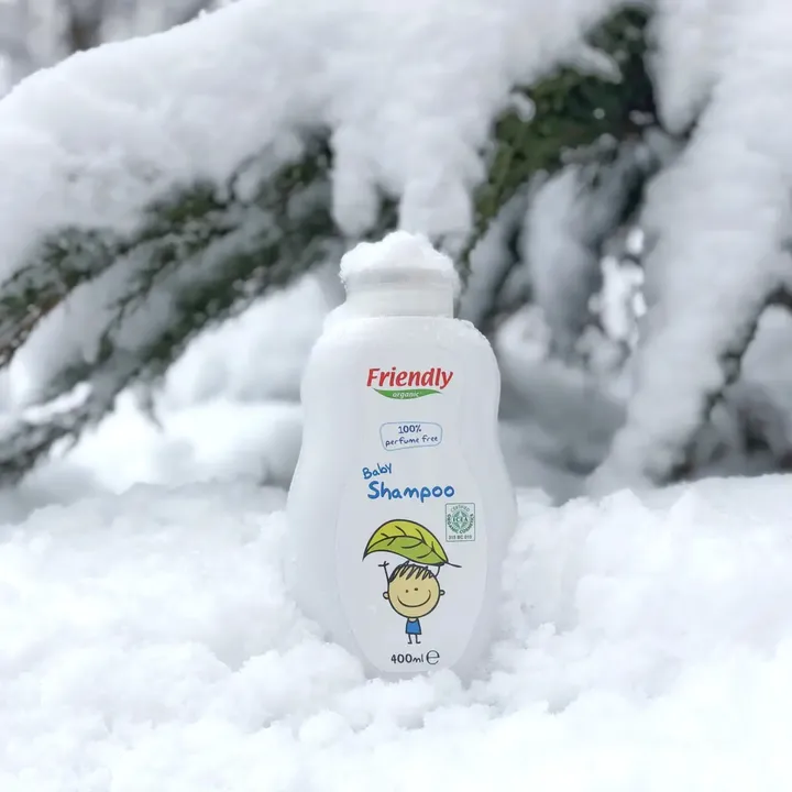 Органічний дитячий шампунь-гель Friendly Organic без запаху 400 мл — Photo 14