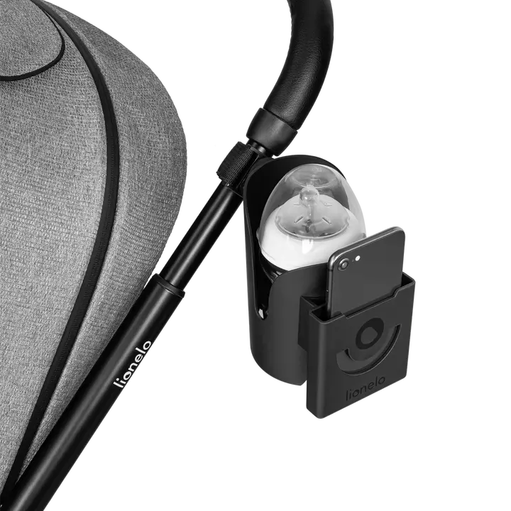 Тримач для чашки та телефона Lionelo OVE BLACK CARBON — Photo 4