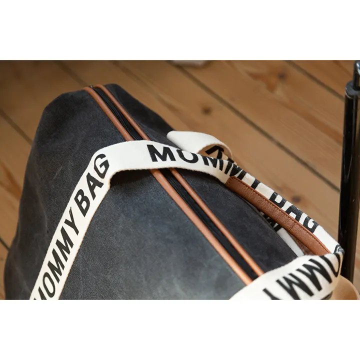 Сумка Childhome Mommy bag Signature canvas black, арт. CWMBBSCBL — Photo 23