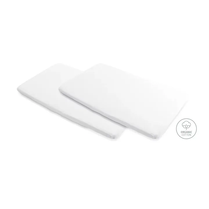 Простирадла до дитячого манежу MAXI-COSI IRIS2/CALAO White 2шт — Photo 2