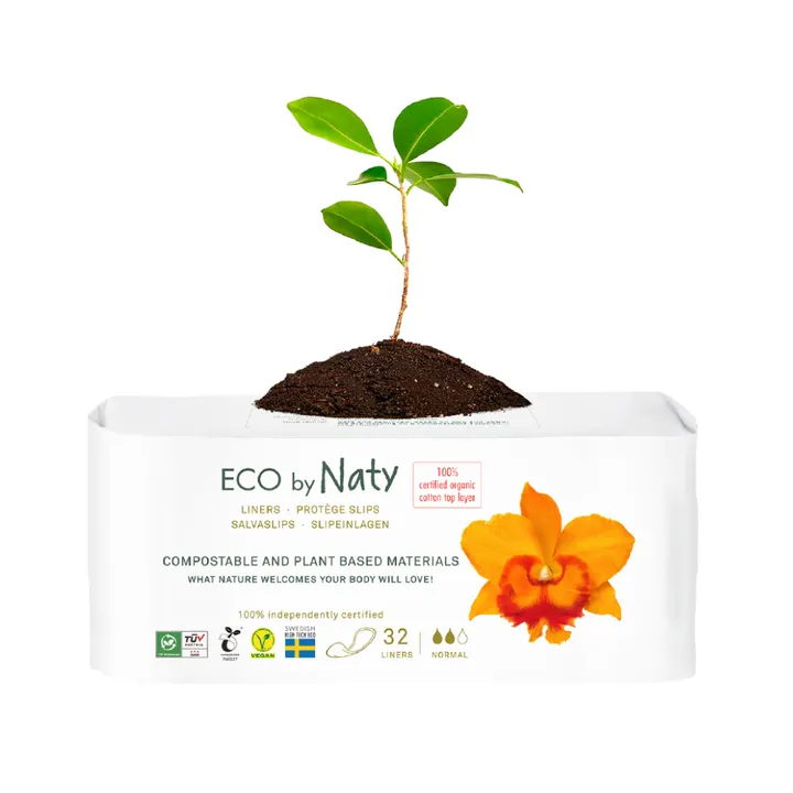 Органічні щоденні прокладки Eco by Naty Normal 32 шт — Photo 11