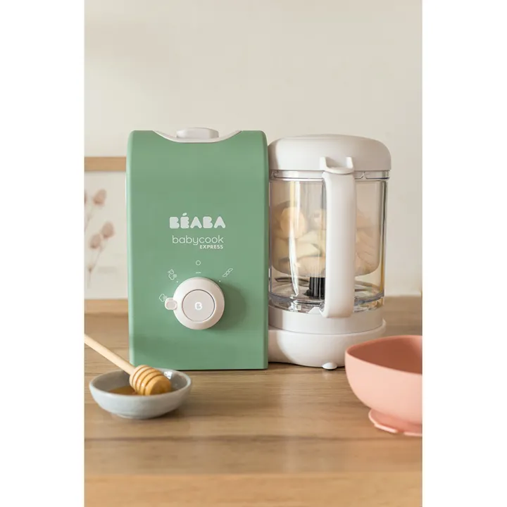Пароварка - блендер Beaba Babycook Express оливковий, арт. 916301 — Photo 20