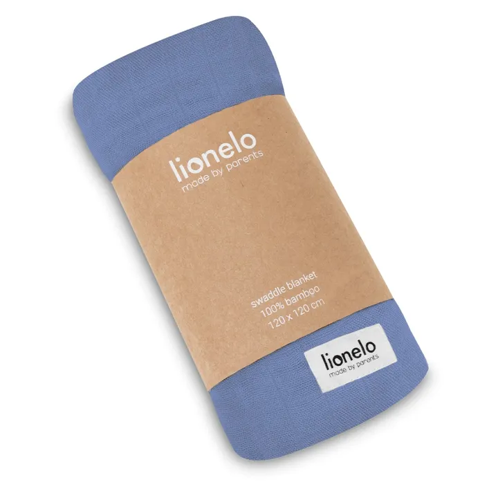 Покривало Lionelo BAMBOO SWADDLE Blue Denim — Photo 3