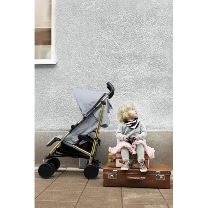 Прогулянкова коляска - палиця Elodie Details Stockholm Stroller - Golden Grey — Photo 7