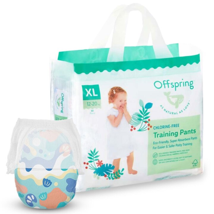 Підгузки-трусики Offspring Aquatic, розмір XL, 12-20 кг, 30 шт. — Photo 7