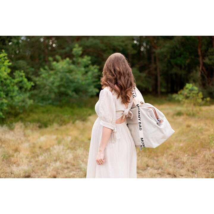 Сумка Childhome Mommy bag Signature canvas off white — Photo 36