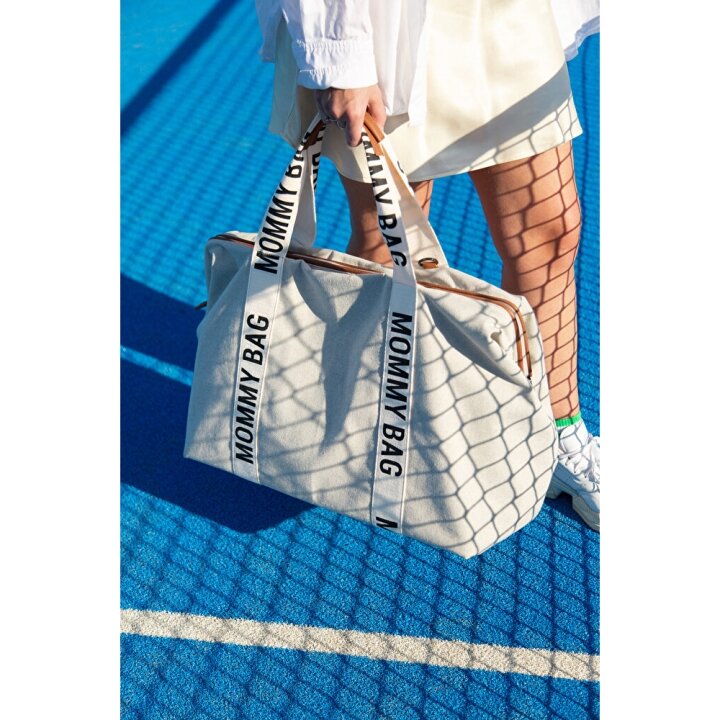 Сумка Childhome Mommy bag Signature canvas off white — Photo 47