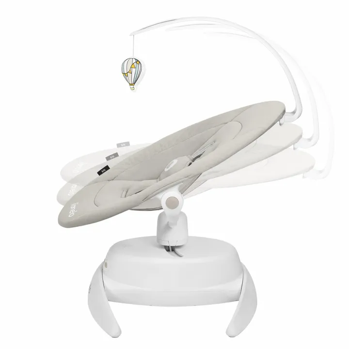 Крісло-гойдалка Lionelo IRIS BEIGE SAND — Photo 21