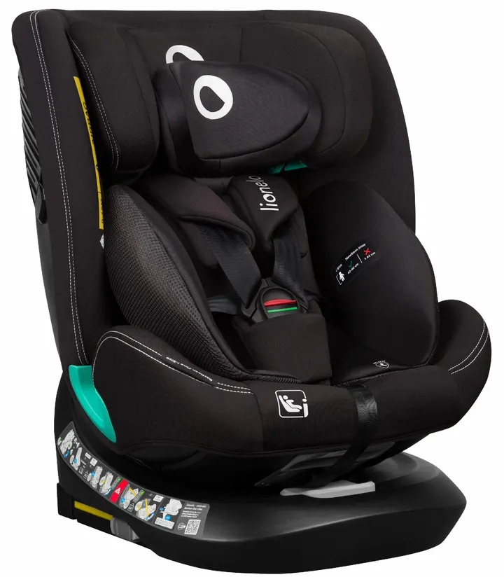 Дитяче автокрісло Lionelo BASTIAAN ONE I-SIZE BLACK CARBON — Photo 11