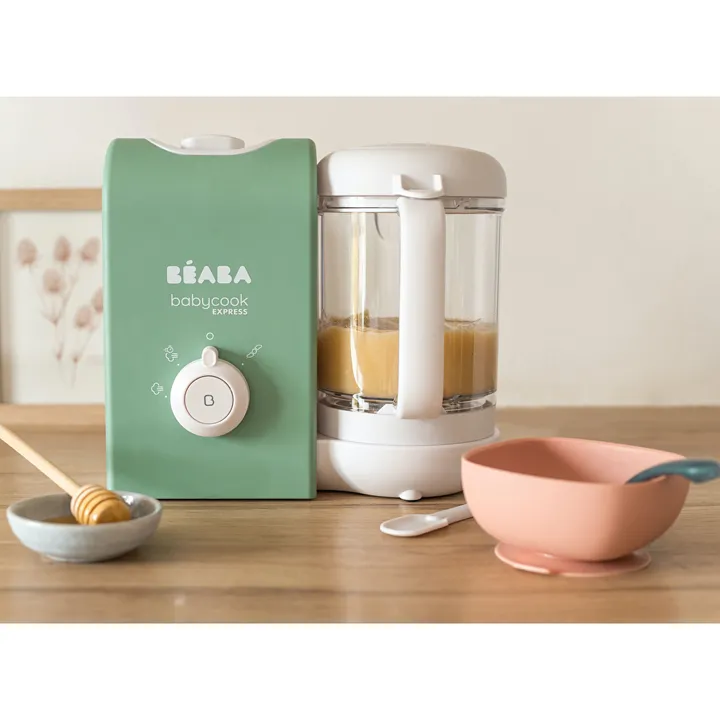 Пароварка - блендер Beaba Babycook Express оливковий, арт. 916301 — Photo 24