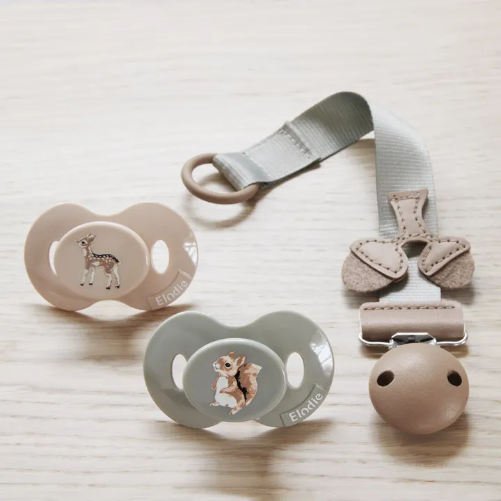 Тримач для пустушки Elodie Details Wood Hazy Jade — Photo 5