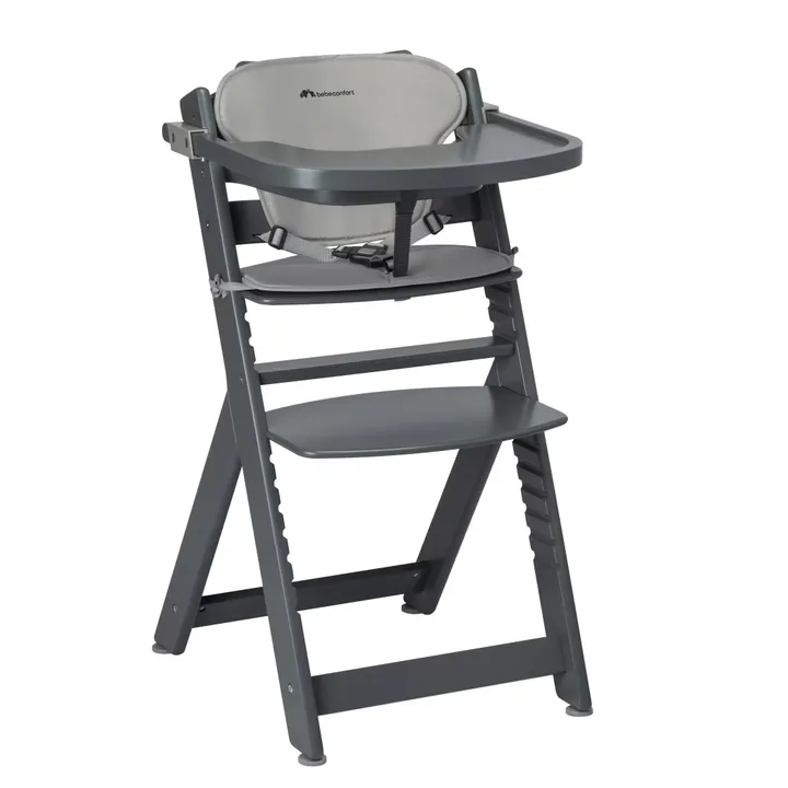 Стільчик для годування з вкладишем BEBE CONFORT Timba Grey Mist — Photo 4