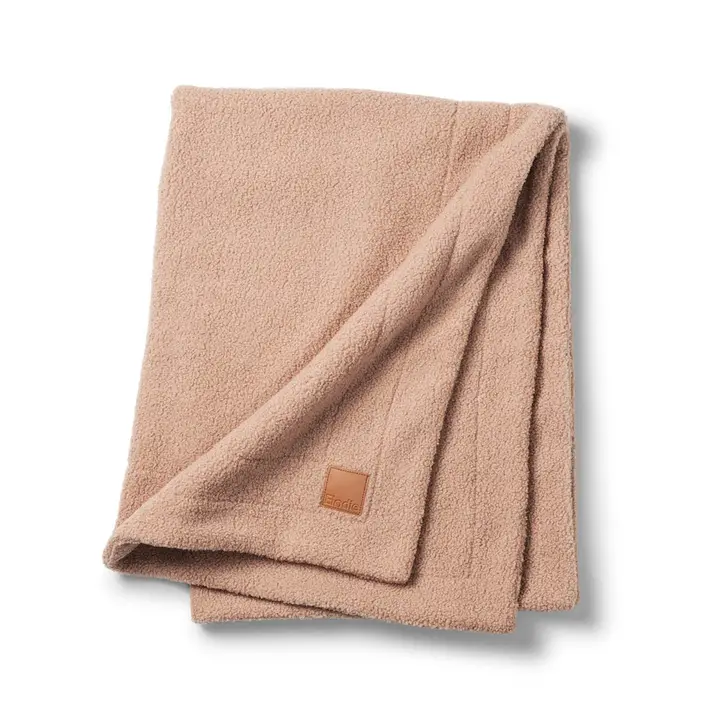 Плед Elodie Details Pearl Velvet Blanket Pink Bouclé — Photo 3