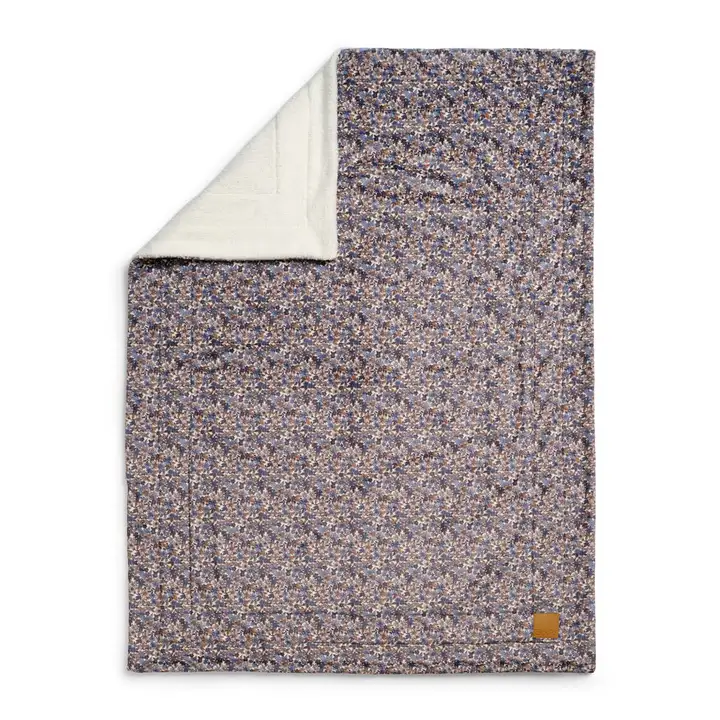 Плед Elodie Details Pearl Velvet Blanket Blue Garden — Photo 4