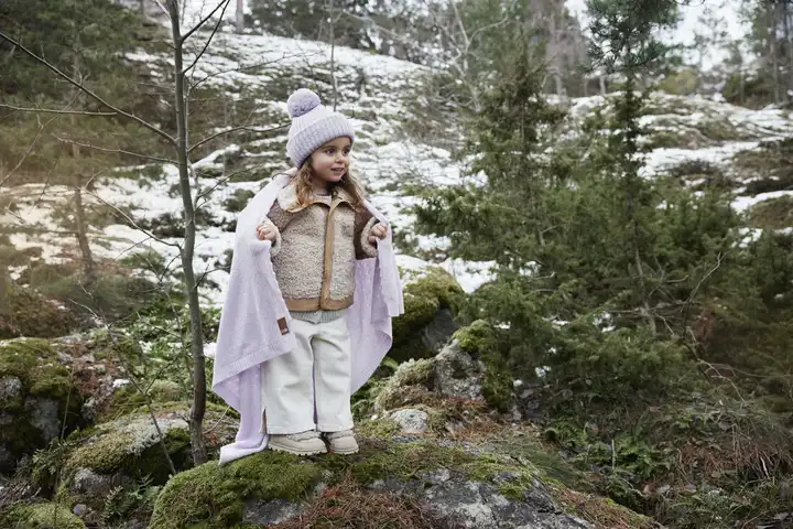 Плед Elodie Details Pointelle Blanket Lavender Love — Photo 5