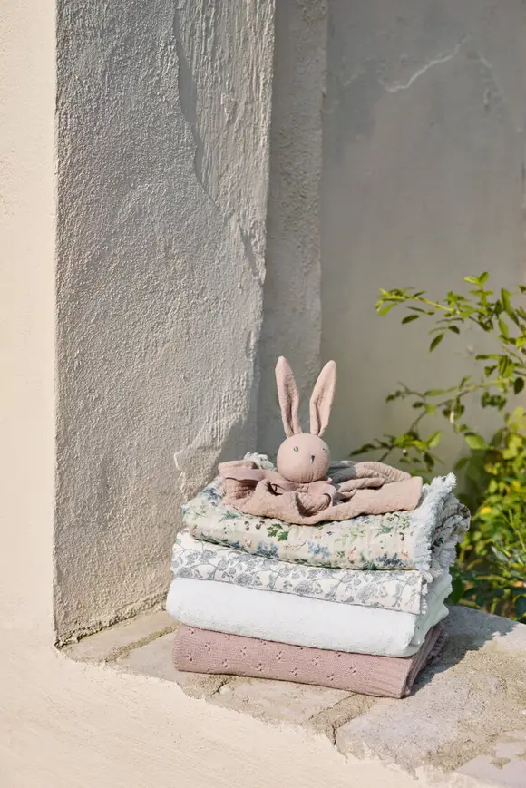 Плед Elodie Details Pointelle Blanket Misty Pink — Photo 5