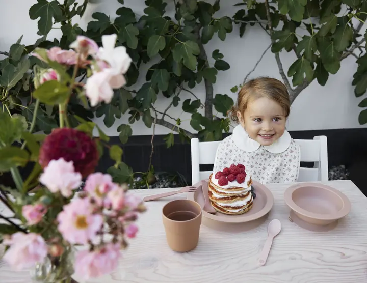 Нагрудник для годування Elodie Details Baby Bib Autumn Rose — Photo 3