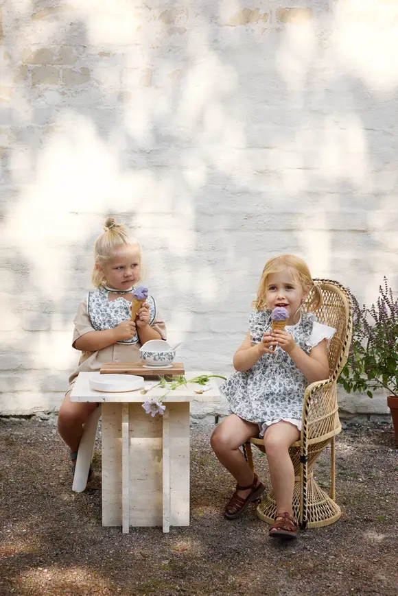 Нагрудник для годування Elodie Details Baby Bib Garden Leo Toile — Photo 5
