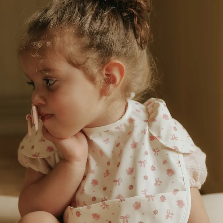 Нагрудник для годування Elodie Details Baby Bib Petit River Rose — Photo 9