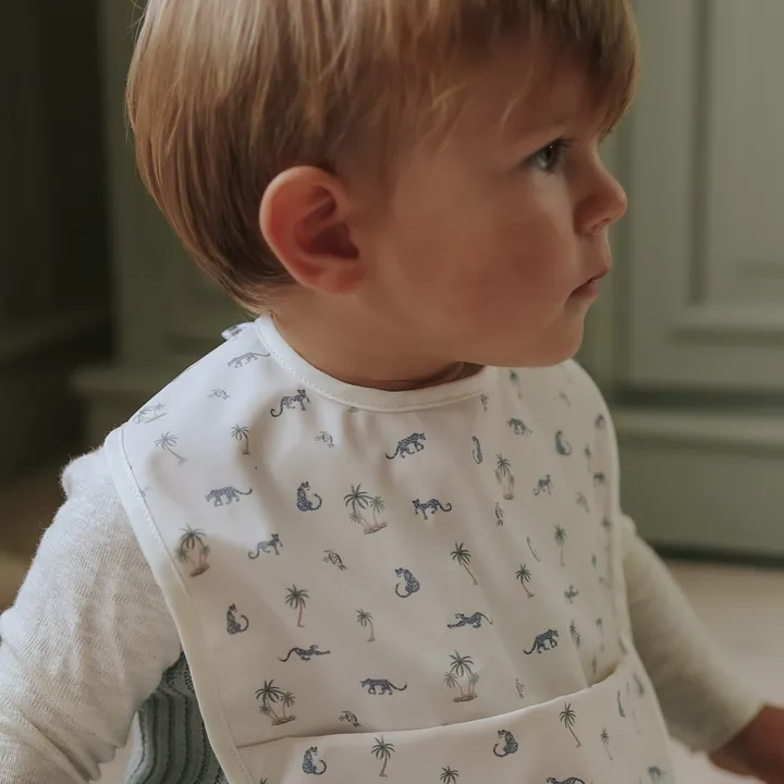 Нагрудник для годування Elodie Details Baby Bib Garden Leo's Resort — Photo 7