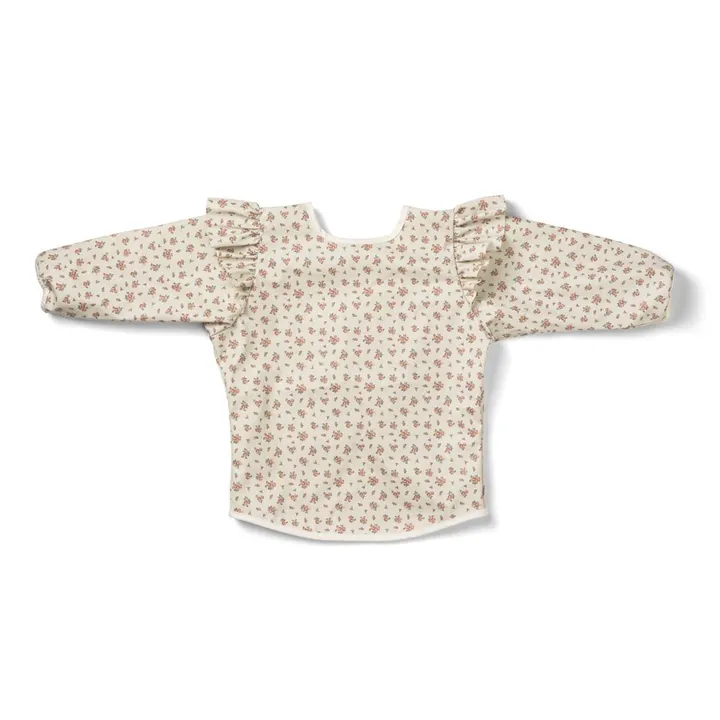 Нагрудник з рукавами для годування Elodie Details Longsleeved Baby Bib Autumn Rose — Photo 2