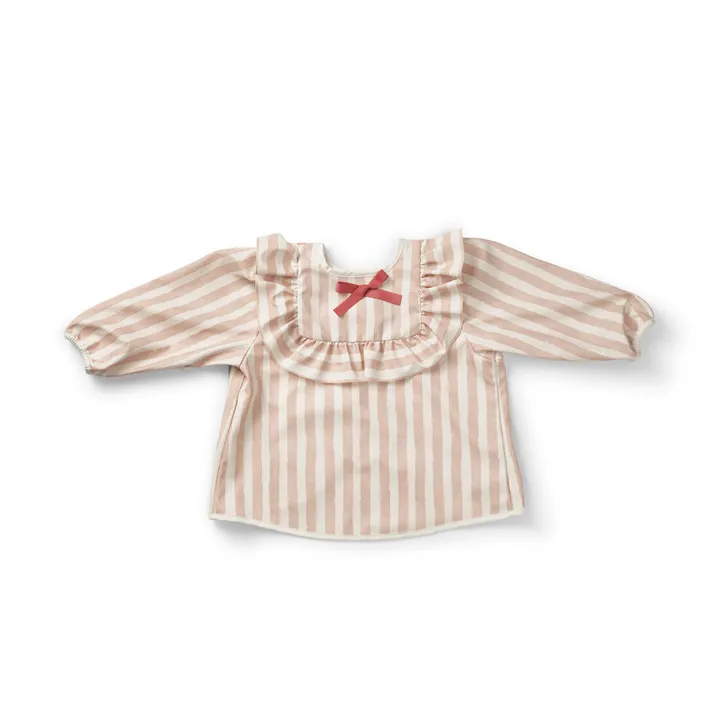 Нагрудник з рукавами для годування Elodie Details Longsleeved Baby Bib Candy Stripes — Photo 4