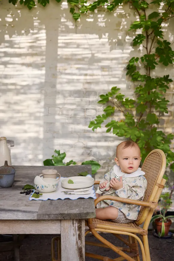 Нагрудник з рукавами для годування Elodie Details Longsleeved Baby Bib Fairytale Forest — Photo 6