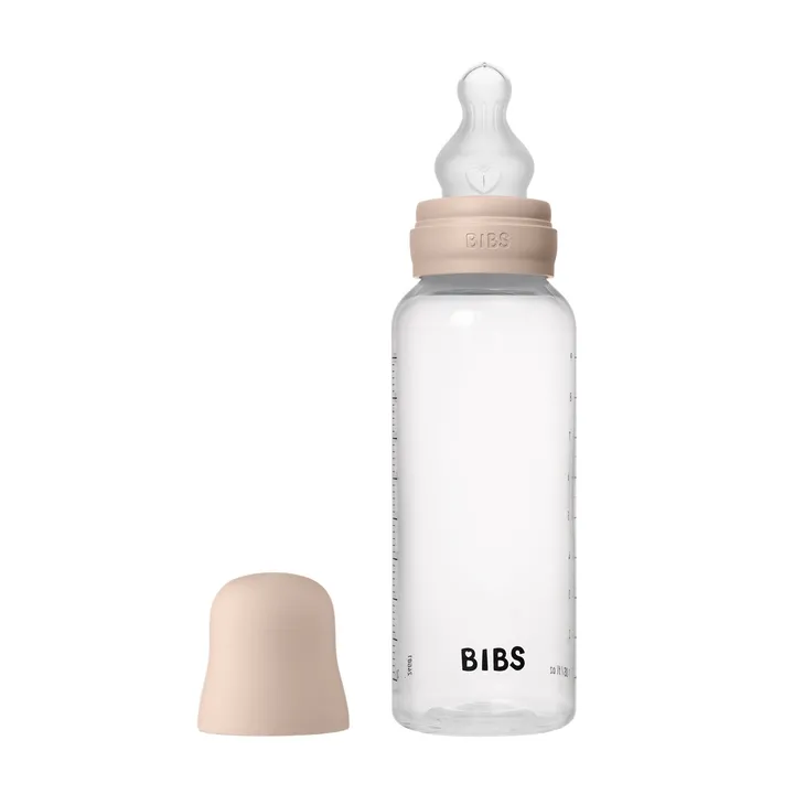Дитяча пляшечка BIBS Baby Bottle Round Silicone 270 мл Medium Flow (середній поток) Sage — Photo 8