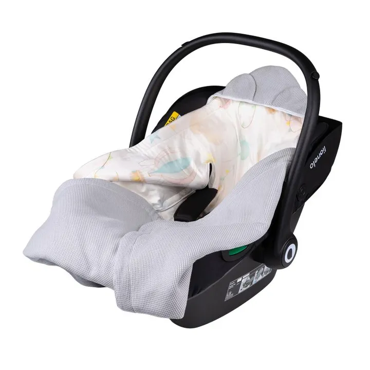 Покривало Lionelo TRAVEL SWADDLE BLANKET GREY BALLON — Photo 4