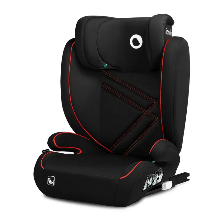 Дитяче автокрісло Lionelo HUGO I-SIZE SPOTY BLACK RED — Photo 7