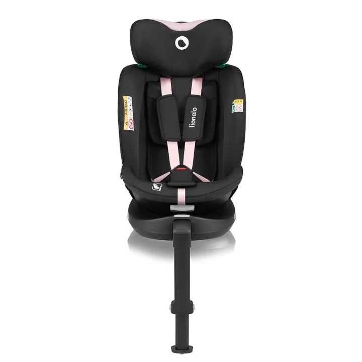 Дитяче автокрісло Lionelo NAVY I-size BLACK PINK — Photo 5
